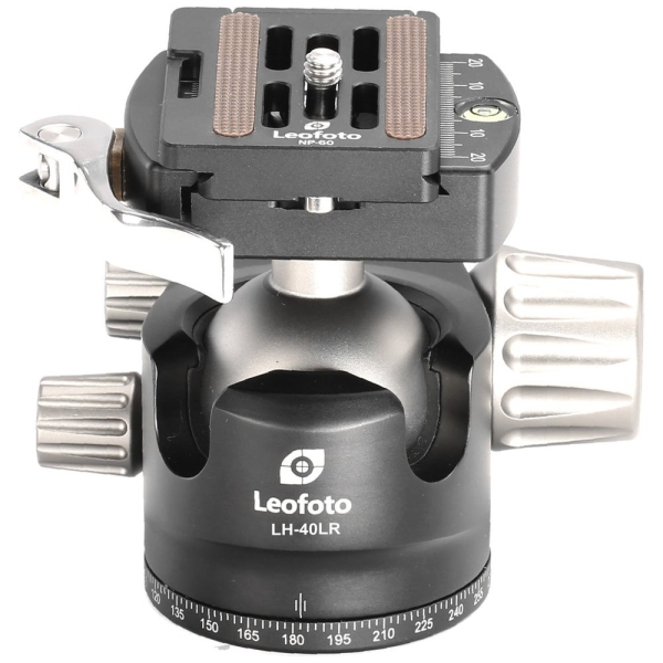 Camera Tripod Head Leofoto LH-40LR+NP-50 Tripod Head