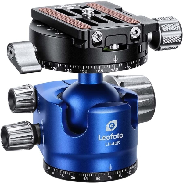 Camera Tripod Head Leofoto LH-40R(BL) blue Tripod Head