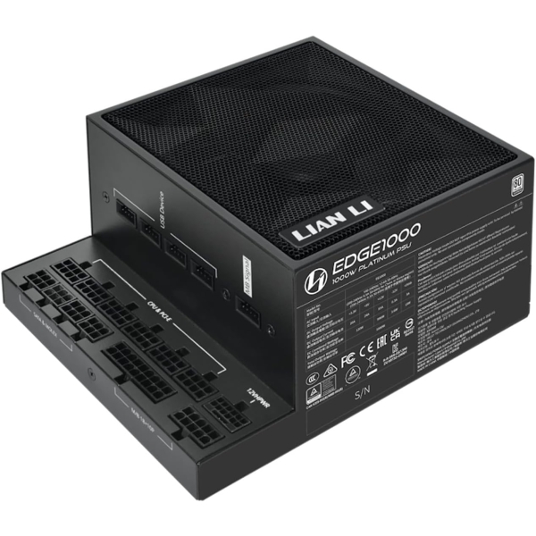 LIAN LI LL-EDGE PLATINUM 1000W BK black Power Supply