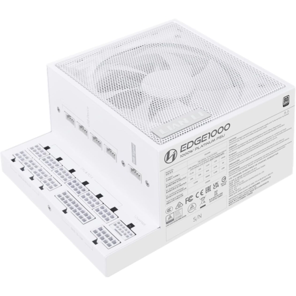 LIAN LI LL-EDGE PLATINUM 1000W WT White Power Supply