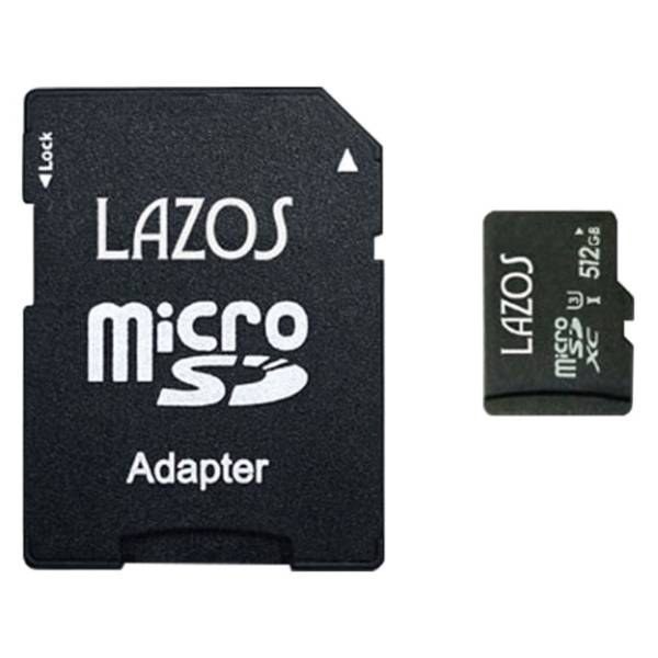 LMT Lazos L-B512MSD10-U3 512GB SD Card