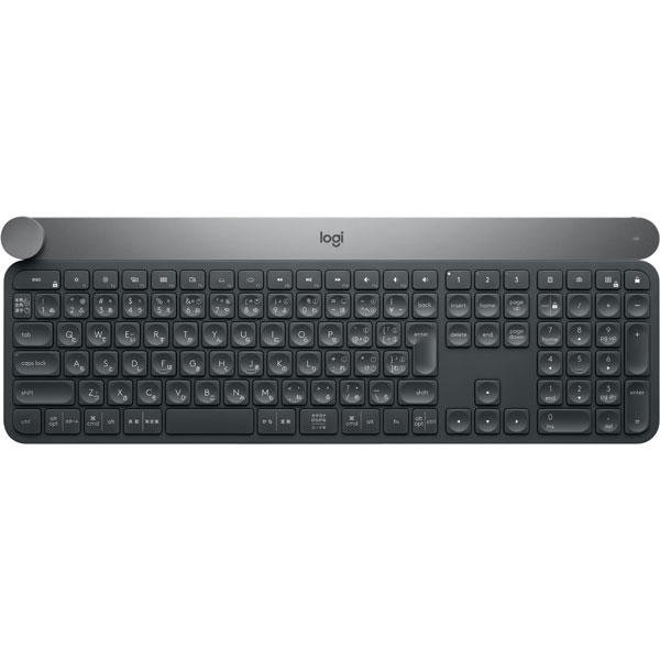 Keyboard Logicool CRAFT KX1000s Multi-Device Wireless Keyboard black