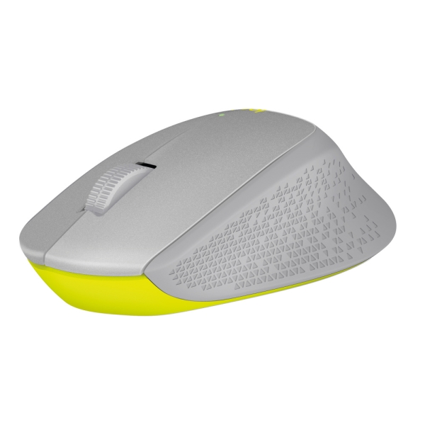 Mouse Logicool M331 SILENT PLUS Wireless Mouse M331rGR gray/yellow Mouse