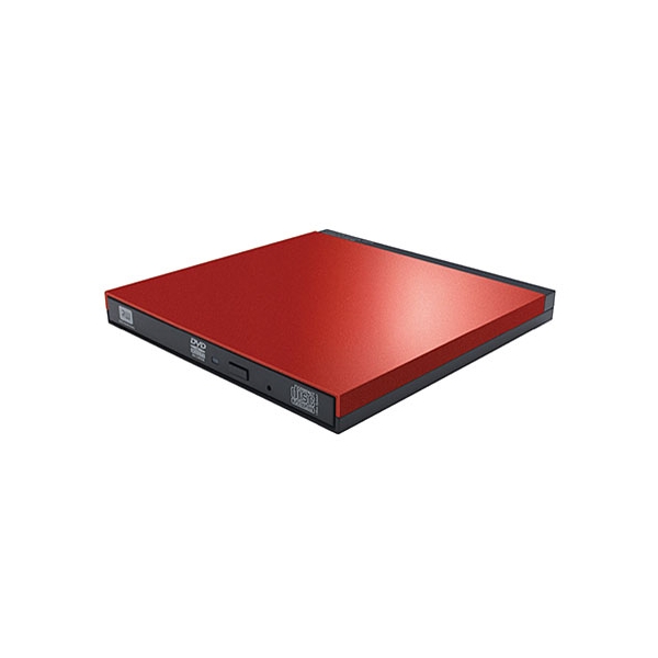 DVD Drive Logitec LDR-PUE8U3VRD red