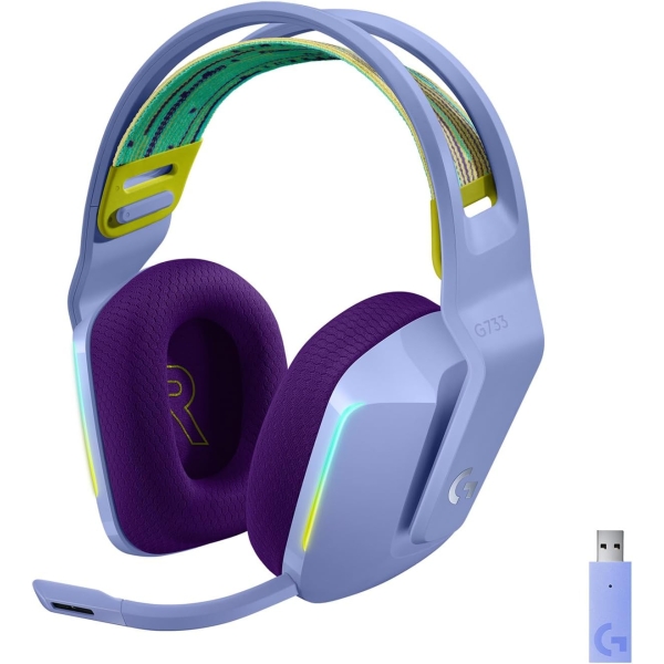 Logitech G733 G733-LCr Lilac Headset