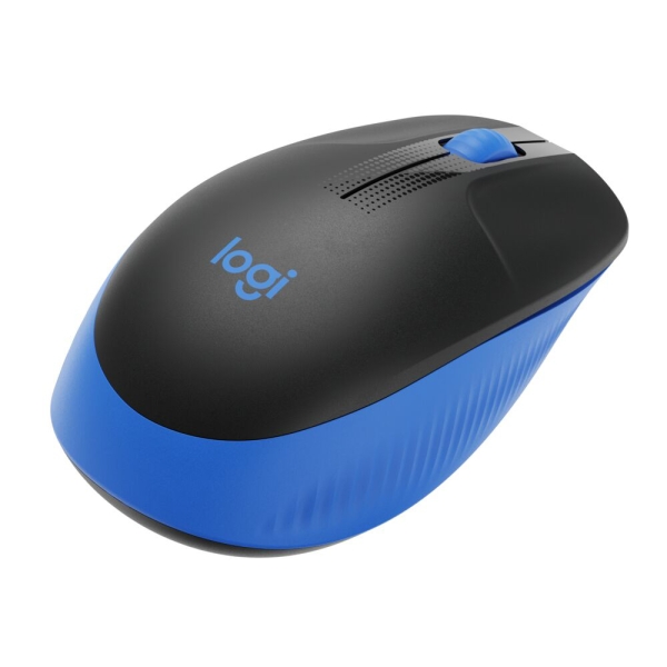 Mouse Logitech M190 Full-Size Wireless Mouse M190BL Blue Mouse