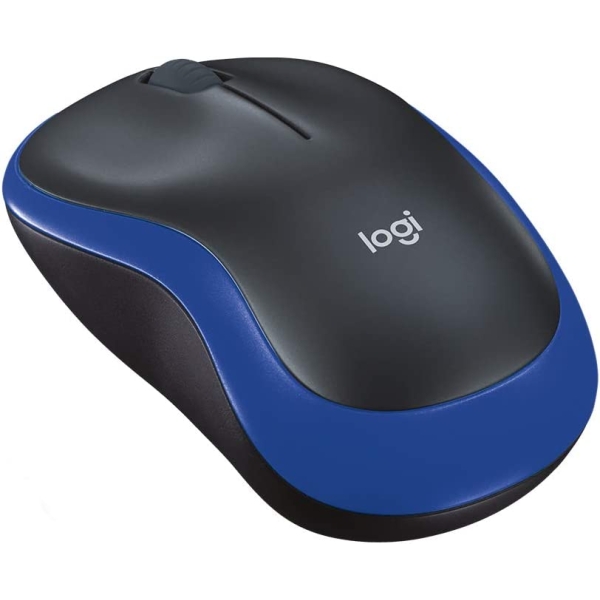 Mouse Logitech Wireless Mouse M186 M186BL Blue Mouse