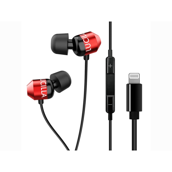 LTL Relation LUCILLA HPLGLU004RD aluminum red Earphone Headphone