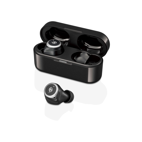 M-SOUNDS MS-TW33BK black X silver Earphone Headphone