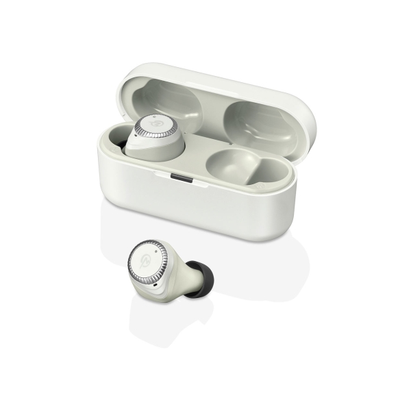 M-SOUNDS MS-TW33WH mat white X silver Earphone Headphone