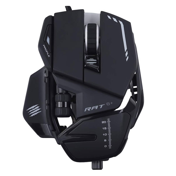 Mouse Mad Catz R.A.T.6+ Optical Gaming Mouse MR04DCINBL000-0J Mouse