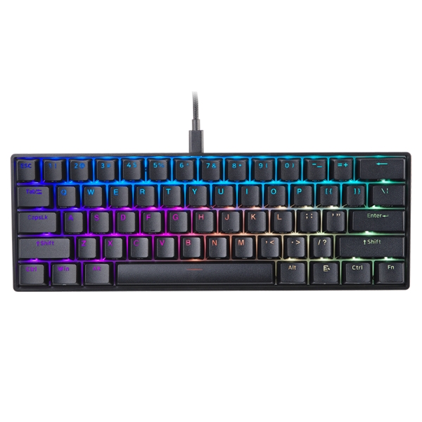 Keyboard Mad Catz S.T.R.I.K.E. 6 60% RGB Mechanical Keyboard KS63NMUSBL000-0J Black