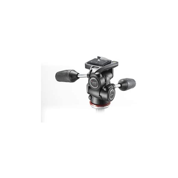 Manfrotto 804 Basic 3-Way Pan Head with Quick Release Plate MH804-3W Camera Tripod Head - image 2