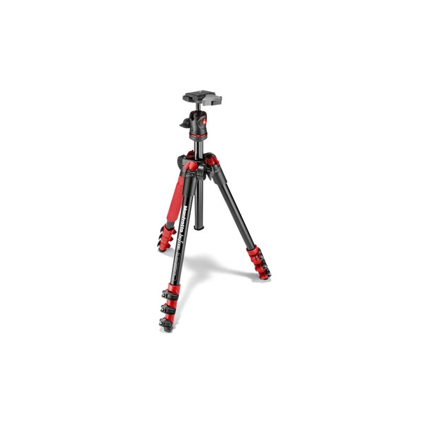 Camera Tripod & Monopod Manfrotto befree Aluminum Tripod Ball Pan Head Kit MKBFRA4R-BH Red Tripods & Monopod