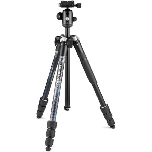 Camera Tripod & Monopod Manfrotto Element MII Aluminum 4-Stage Tripod Kit MKELMII4BK-BH Black Tripods & Monopod