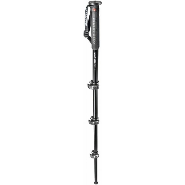 Camera Tripod & Monopod Manfrotto XPRO monopod+ Aluminum Monopod 4-Shelf MPMXPROA4 Black Tripods & Monopod