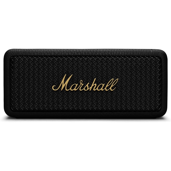 Marshall Emberton II Black and Brass Bluetooth Speaker