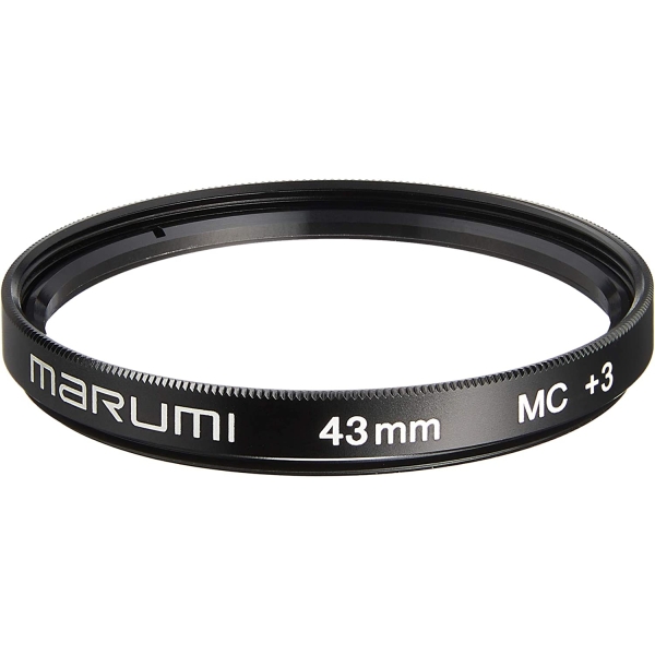 Camera Conversion Lens Marumi Koki MC Close-up+3 43mm Conversion Lense