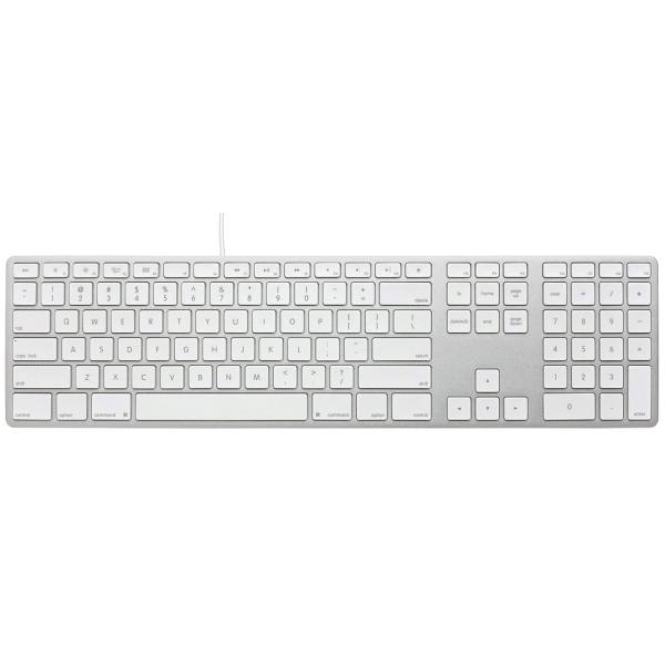 Matias Matias Wired Aluminum keyboard for Mac FK318S/3 Silver Keyboard