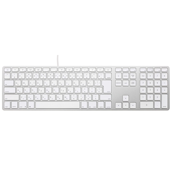 Keyboard Matias Matias Wired Aluminum keyboard for Mac FK318S-JP Silver