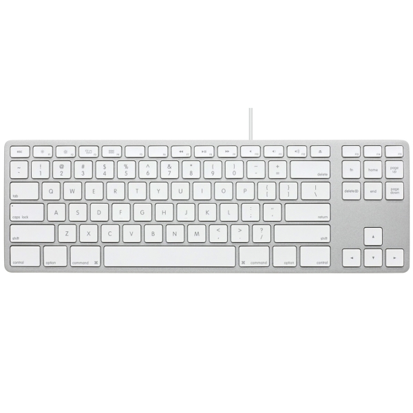 Keyboard Matias Matias Wired Aluminum Tenkeyless keyboard for Mac FK308S Silver