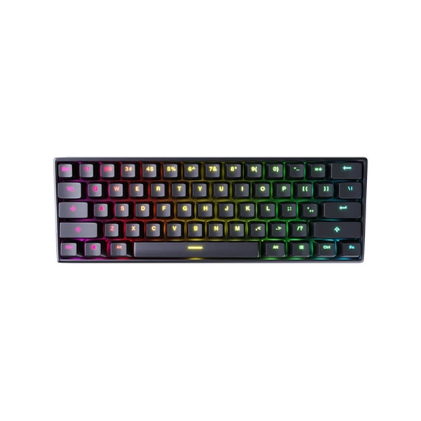 Matrix Keyboards Matrix Elite Series 60% Keyboard mk-kbd-elite-black-gr-opt-yellow Black Keyboard