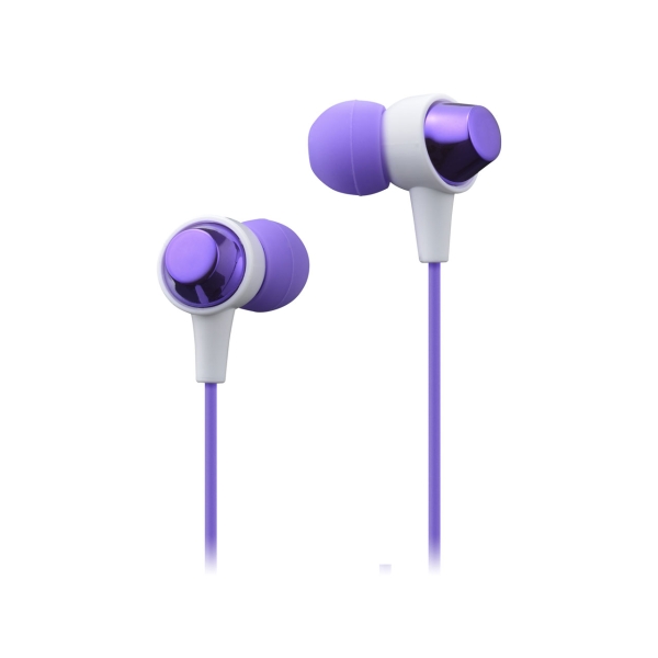 maxell +FiT MXH-C110RPU purple Earphone Headphone