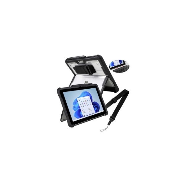 MDS MDS-TSCSFP7BLTBK2 Black & Clear Tablet Case