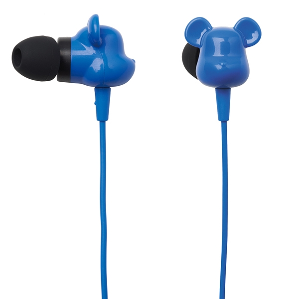 MEDICOM TOY BE@RBRICK inner ear headphones blue Earphone Headphone