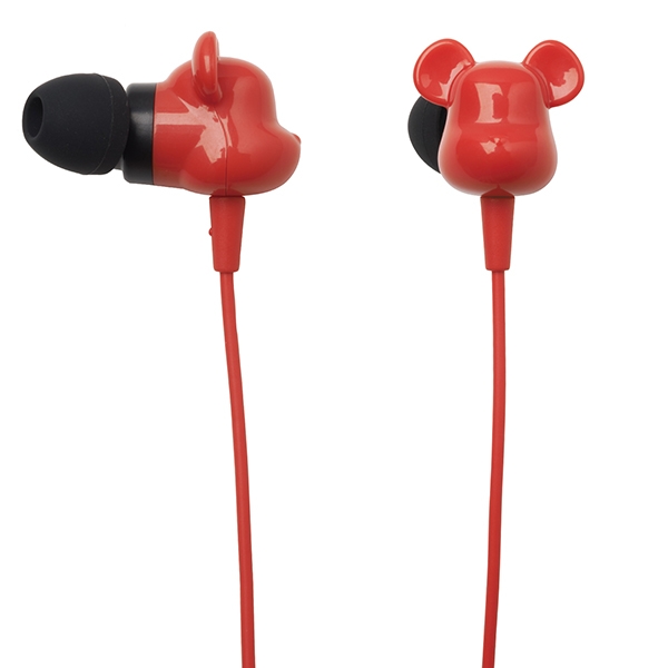 MEDICOM TOY BE@RBRICK inner ear headphones red Earphone Headphone