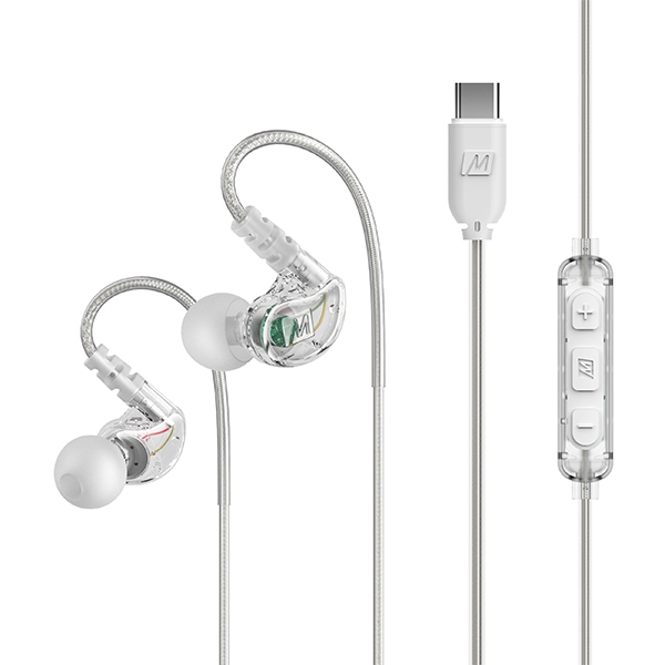 MEE audio M6-USB EP-M6USB-CL Clear Earphone Headphone