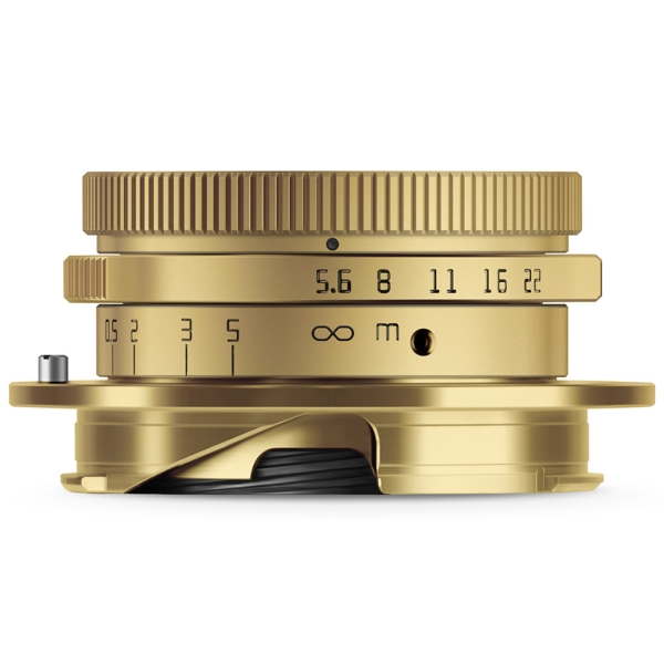 Camera Lens Memoira Optical TTArtisan 28mm f/5.6 Gold Lense