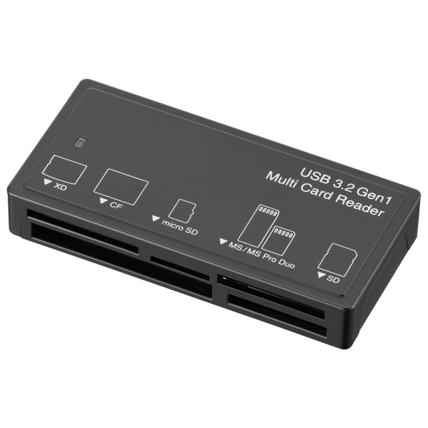 Memory Card Reader OHM ELECTRIC PC-SCRWU304-K USB 55in1 black Computers Memory Cards