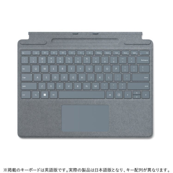 Tablet Case Microsoft Surface Pro Signature Keyboard Japanese 8XA-00059 Ice Blue Tablet Case