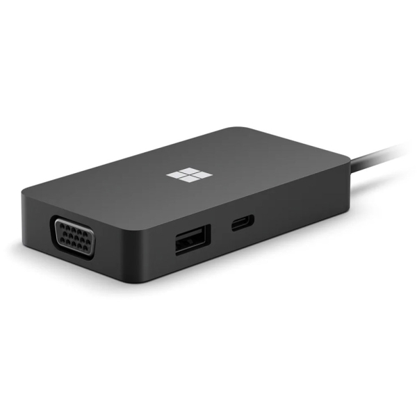 Microsoft Surface USB-C Travel Hub 161-00006 Black USB Hub