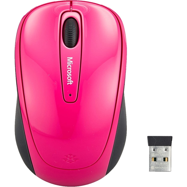 Mouse Microsoft Wireless Mobile Mouse 3500 GMF-00421 magenta pink Mouse