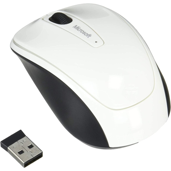 Mouse Microsoft Wireless Mobile Mouse 3500 Limited Edition GMF-00424 Glossy White Mouse