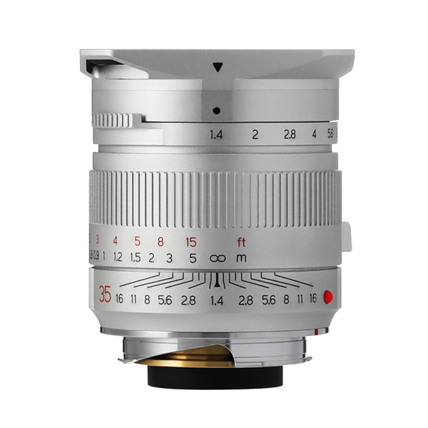 Camera Lens Ming Optical TTArtisan 35mm f/1.4 ASPH Silver Lense