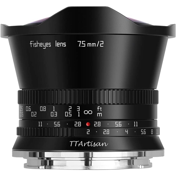 Camera Lens Ming Optical TTArtisan 7.5mm f/2C Fisheye for Nikon Z Lense