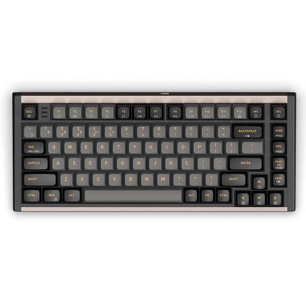 MINISFORUM MKB-i83-CG Red axis champagne gold Keyboard