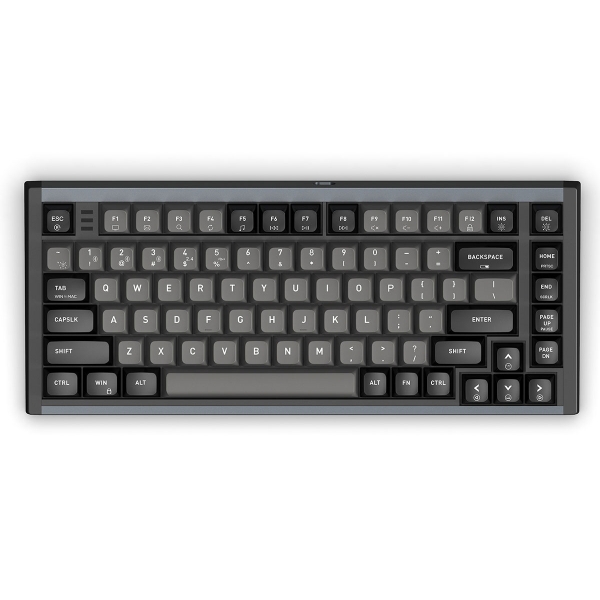 MINISFORUM MKB-i83-OB Red Axis Obsidian Black Keyboard