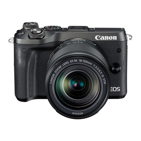 Mirrorless Camera CANON EOS M6 EF-M18-150 IS STM lens kit black Cameras Digital Cameras