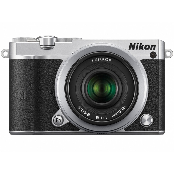 Mirrorless Camera Nikon Nikon 1 J5 double lens kit silver Cameras Digital Cameras