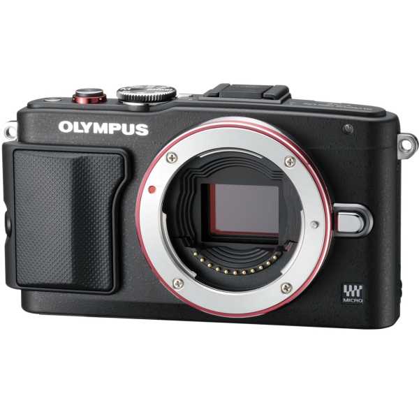 Mirrorless Camera Olympus OLYMPUS PEN Lite E-PL6 body black Cameras Digital Cameras