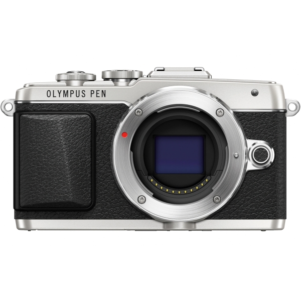 Mirrorless Camera Olympus OLYMPUS PEN Lite E-PL7 body silver Cameras Digital Cameras