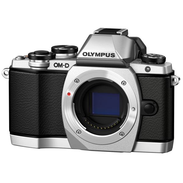 Mirrorless Camera OLYMPUS OM-D E-M10 Body Silver Cameras Digital Cameras