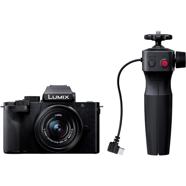 Mirrorless Camera Panasonic LUMIX DC-G100DV Tripod Grip Kit Cameras Digital Cameras