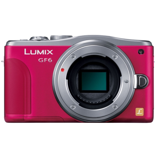 Mirrorless Camera Panasonic LUMIX DMC-GF6-R Body Red Cameras Digital Cameras