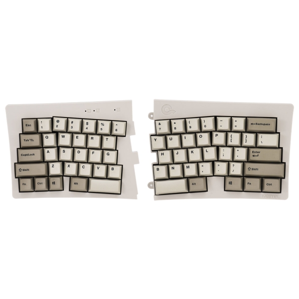 MISTEL Barocco ML-MD600ABT-U-BR/WH Brown switch White Keyboard