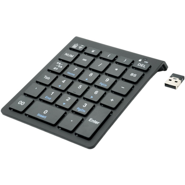 Number Pad  Miyoshi TEN24G01/BK Black Number Pad